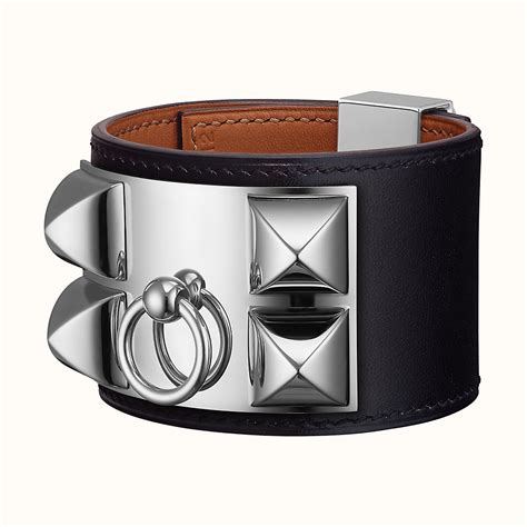 hermes silver collier de chien bracelet replica|hermès cdc bracelet gold.